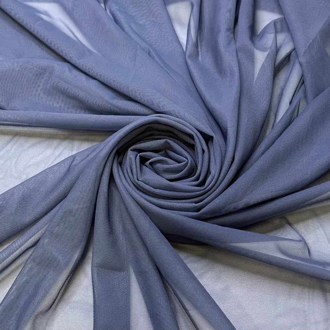 Skydiving - Mesh Poly/Spandex Knit - Blue - 1.1M Bundle - True Deadstock fabric Fabric by private - Sustainable Textile | FABCYCLE