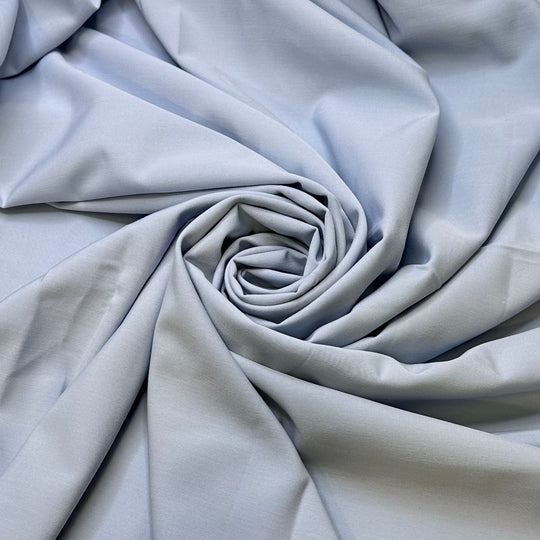 Skylights - Synthetic Blend Woven - Light Blue - Bundles - True Deadstock fabric Fabric by private - Sustainable Textile | FABCYCLE
