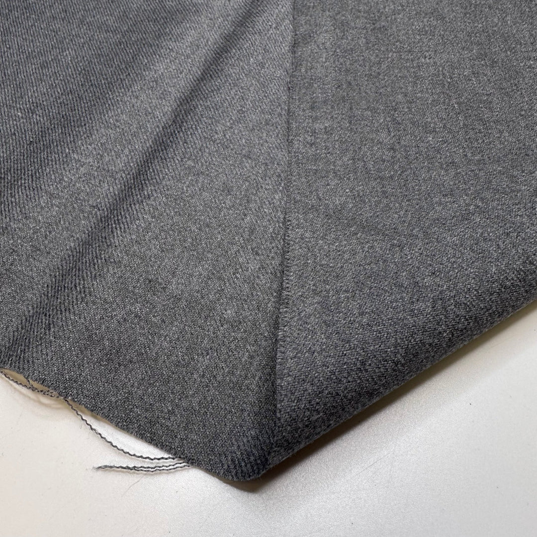Sleek New Suit - Wool Woven - Grey - 0.7M Bundle - True Deadstock fabric Fabric by private - Sustainable Textile | FABCYCLE