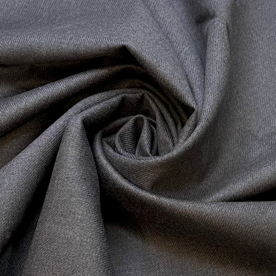 Sleek New Suit - Wool Woven - Grey - 0.7M Bundle - True Deadstock fabric Fabric by private - Sustainable Textile | FABCYCLE