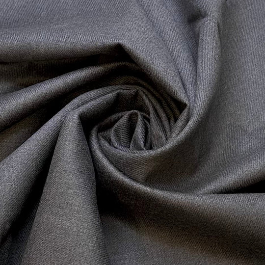 Sleek New Suit - Wool Woven - Grey - 0.7M Bundle - True Deadstock fabric Fabric by private - Sustainable Textile | FABCYCLE