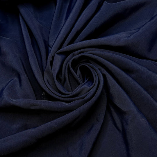 Sleeping Outside - Polyester Blend Woven - Navy - 2.2M Bundle - True Deadstock fabric Fabric by private - Sustainable Textile | FABCYCLE