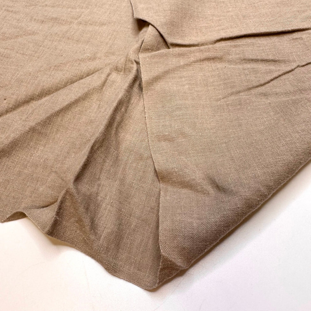 Slow Walks On The Beach - Cotton Woven - Beige - Bundles - True Deadstock fabric Fabric by private - Sustainable Textile | FABCYCLE