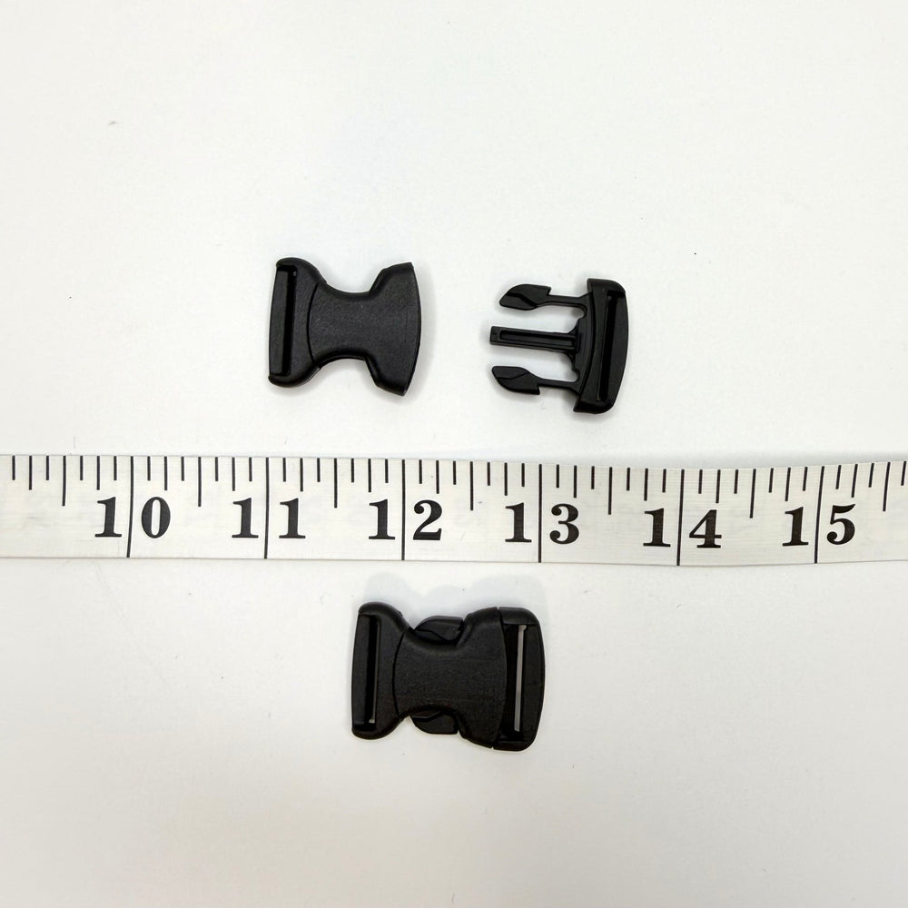Small Black Buckles - Black - Individual - True Deadstock supplies Fabric by private - Sustainable Textile | FABCYCLE