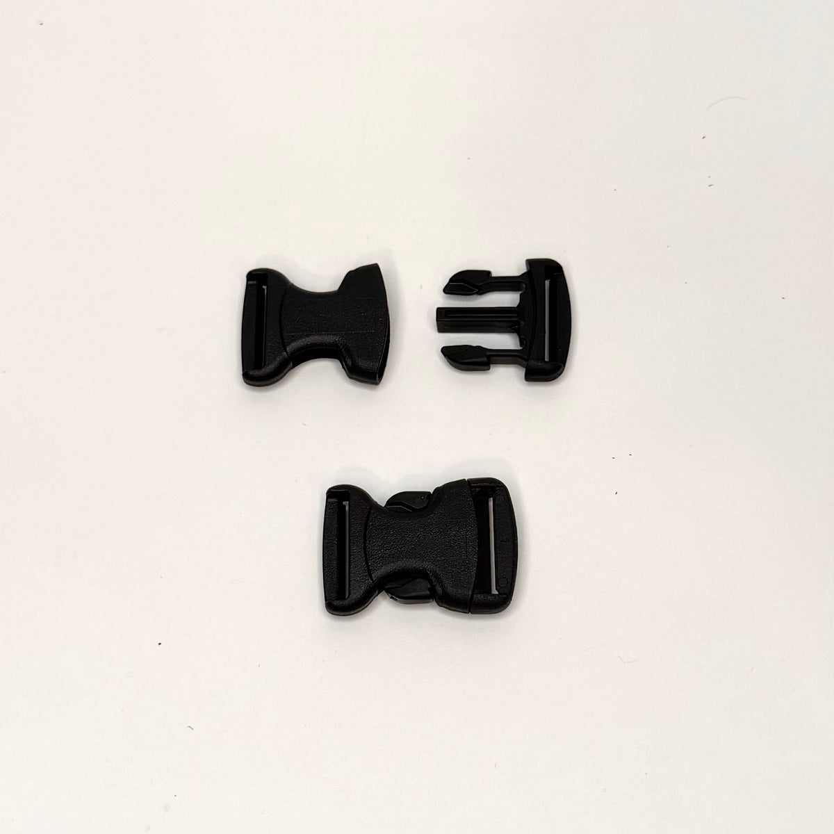 Small Black Buckles - Black - Individual - True Deadstock supplies Fabric by private - Sustainable Textile | FABCYCLE