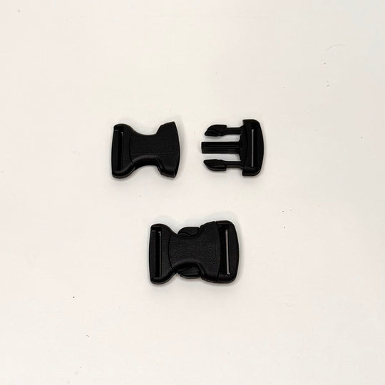 Small Black Buckles - Black - Individual - True Deadstock supplies Fabric by private - Sustainable Textile | FABCYCLE