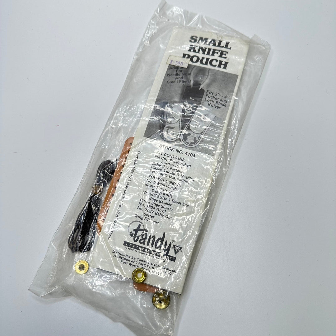 Small Knife Pouch Kit Tools - Beige - 2 Pack - True Deadstock supplies Fabric by private - Sustainable Textile | FABCYCLE