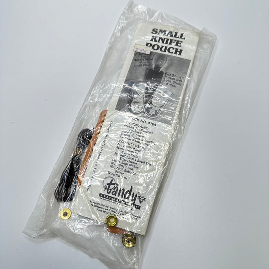 Small Knife Pouch Kit Tools - Beige - 2 Pack - True Deadstock supplies Fabric by private - Sustainable Textile | FABCYCLE
