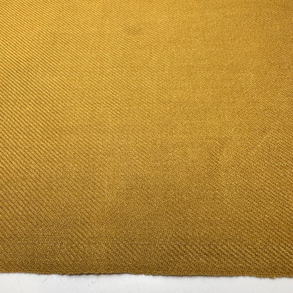 Smells Like Cookies - Twill Weave Acrylic Blend Woven - Beige/Gold - 1.85M Bundle - True Deadstock fabric Fabric by private - Sustainable Textile | FABCYCLE