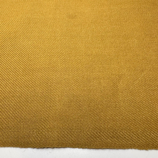 Smells Like Cookies - Twill Weave Acrylic Blend Woven - Beige/Gold - 1.85M Bundle - True Deadstock fabric Fabric by private - Sustainable Textile | FABCYCLE
