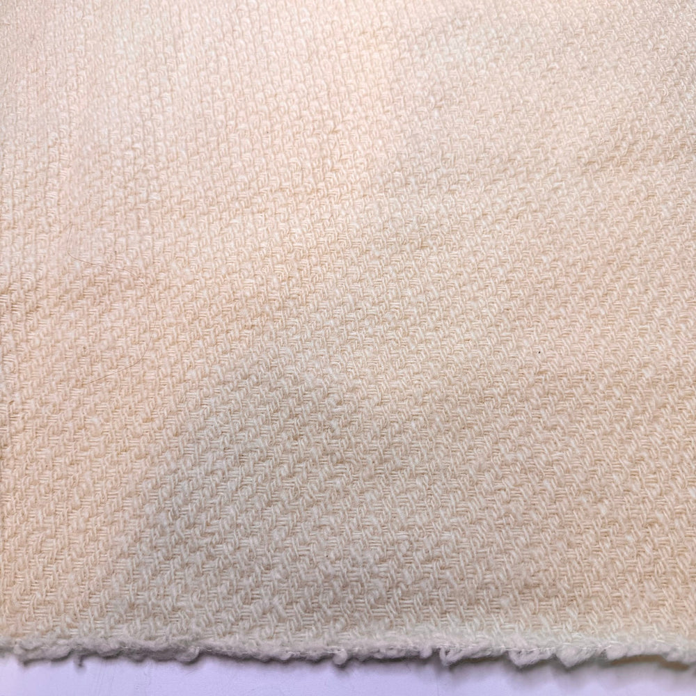 Smells Like Home - Wool Woven - Cream - 1.7M Bundle - True Deadstock fabric Fabric by private - Sustainable Textile | FABCYCLE