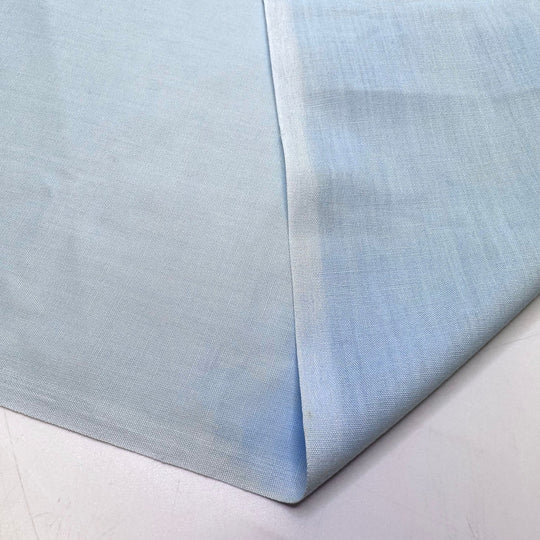 Snow Blower - Poly/Cotton Woven - Light Blue - 1.75M Bundle - True Deadstock fabric Fabric by private - Sustainable Textile | FABCYCLE