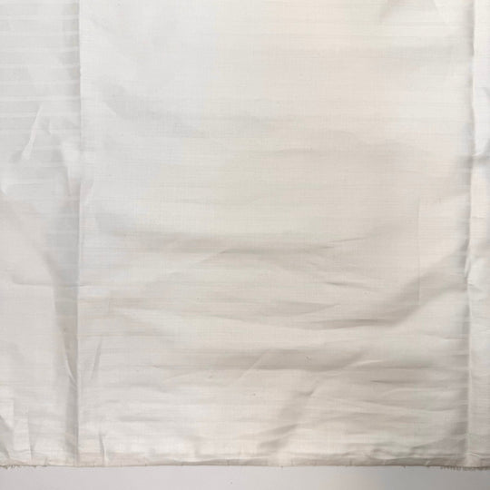 Snow Glad To Meet You - Cotton Woven - White Pinstripe - 2.45M Bundle - True Deadstock fabric Fabric by private - Sustainable Textile | FABCYCLE