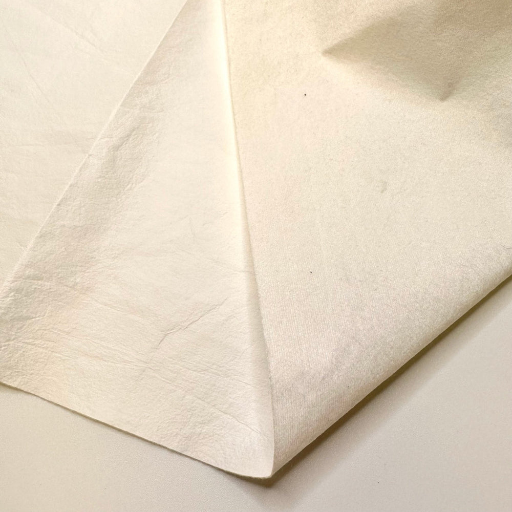 Snow Goose - Waterproof Poly/PU Woven - White - 3.3M Bundle - True Deadstock fabric Fabric by private - Sustainable Textile | FABCYCLE