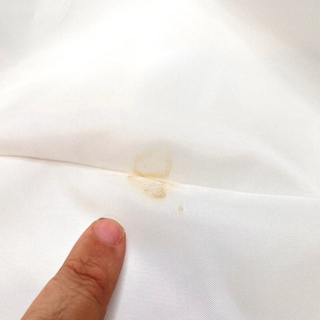 Snow White - Polyester Blend Woven - White - Bundles - True Deadstock fabric Fabric by private - Sustainable Textile | FABCYCLE