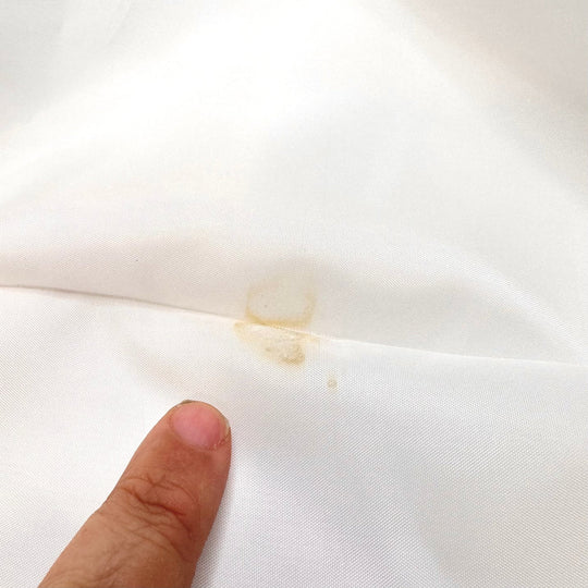 Snow White - Polyester Blend Woven - White - Bundles - True Deadstock fabric Fabric by private - Sustainable Textile | FABCYCLE