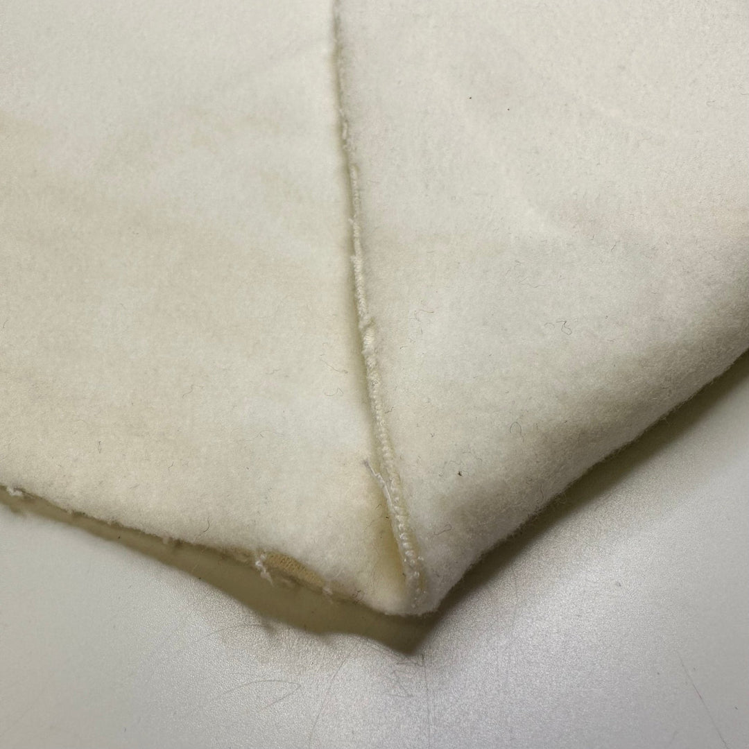 So Cozy - Tubular Jersey Fleece Synthetic Blend Knit - Light Cream - 2M Bundle - True Deadstock fabric Fabric by private - Sustainable Textile | FABCYCLE