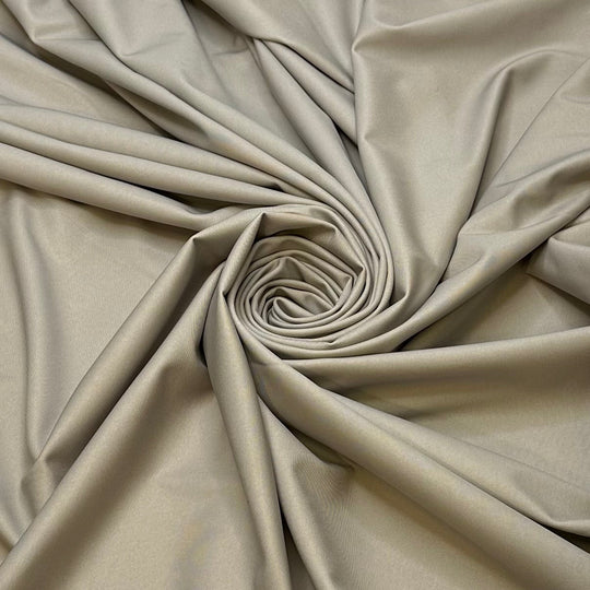 So Smooth - Poly/Spandex Knit - Light Grey - 2.1M Bundle - True Deadstock fabric Fabric by private - Sustainable Textile | FABCYCLE
