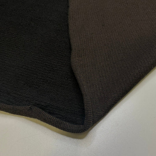Soft Armour - Vintage Jersey Fleece Poly Knit - Brown/Black - Bundles - True Deadstock fabric Fabric by private - Sustainable Textile | FABCYCLE