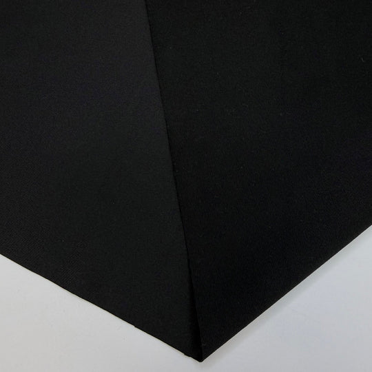 Soft But Dramatic - Ponte Knit Polyester Blend Knit - Black - 3.6M Bundle - True Deadstock fabric Fabric by private - Sustainable Textile | FABCYCLE