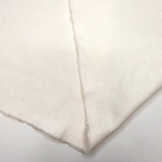 Soft Stretch Things - Rib Knit Cotton Blend Knit - Cream - 1.2M Bundle - True Deadstock fabric Fabric by private - Sustainable Textile | FABCYCLE
