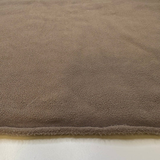 Soft Warm And Fluffy - Fleece Polyester Blend Knit - Grey - 2M Bundle - True Deadstock fabric Fabric by private - Sustainable Textile | FABCYCLE