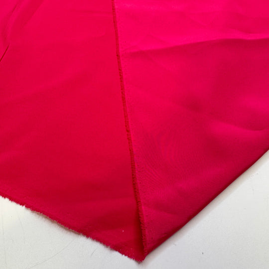 Solstice Barbie - Polyester Blend Woven - Pink - 2.65M Bundle - True Deadstock fabric Fabric by private - Sustainable Textile | FABCYCLE