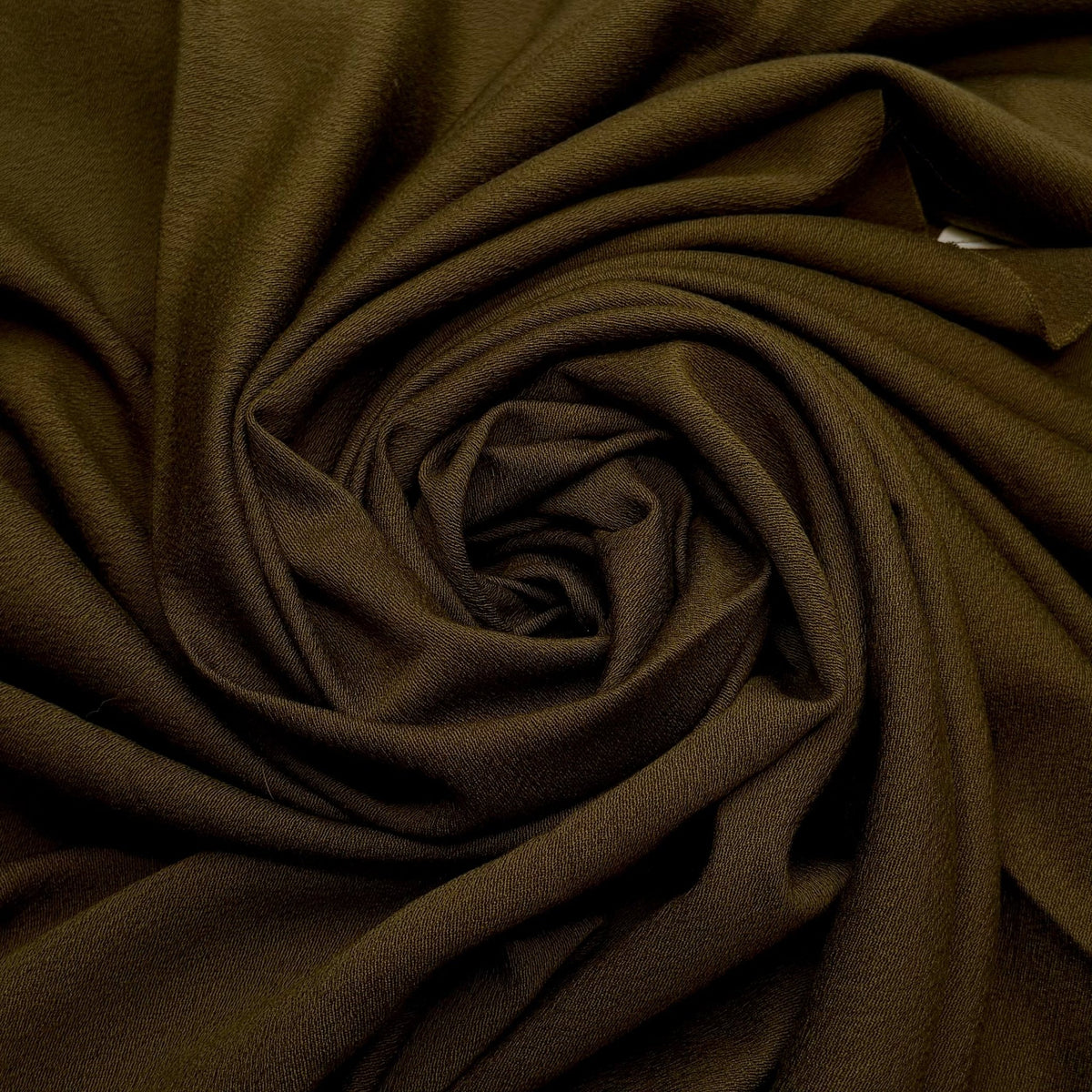 Songbird - Polyester Blend Woven - Dark Brown/Green - 1M Bundle - True Deadstock fabric Fabric by private - Sustainable Textile | FABCYCLE