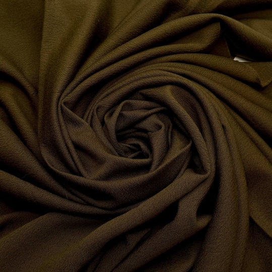 Songbird - Polyester Blend Woven - Dark Brown/Green - 1M Bundle - True Deadstock fabric Fabric by private - Sustainable Textile | FABCYCLE