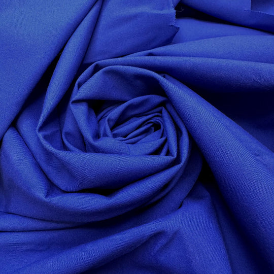 Sonic Popsicles - Polyester Blend Woven - Blue - 3.75M Bundle - True Deadstock fabric Fabric by private - Sustainable Textile | FABCYCLE