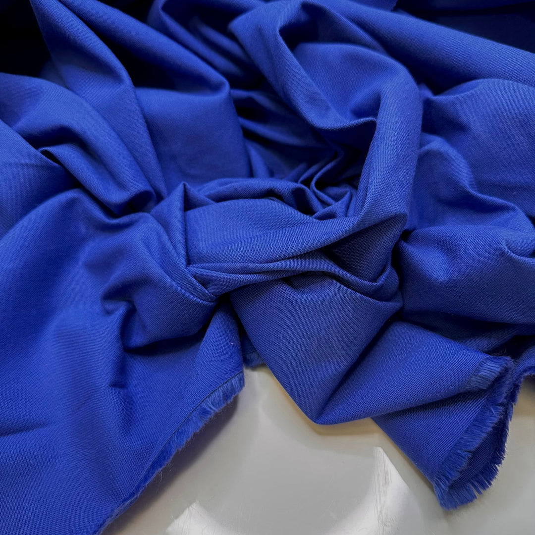 Sonic Popsicles - Polyester Blend Woven - Blue - 3.75M Bundle - True Deadstock fabric Fabric by private - Sustainable Textile | FABCYCLE