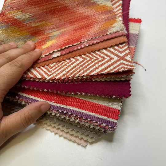 Sorbet - Home Décor Sample Books - Rectangle - True Deadstock fabric Fabric by private - Sustainable Textile | FABCYCLE