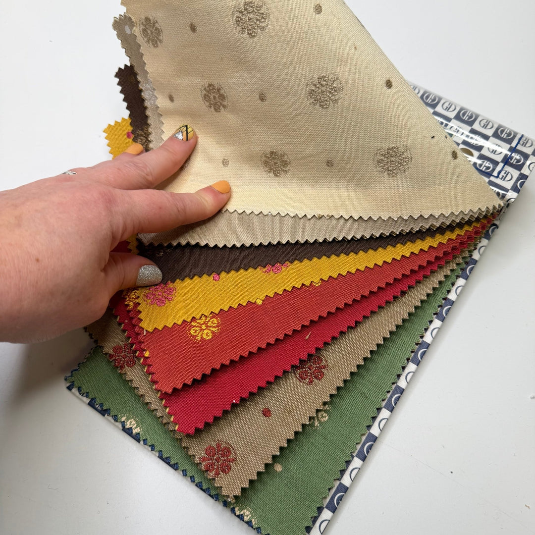 Spark - Home Décor Sample Books - Small Rectangle - True Deadstock fabric Fabric by private - Sustainable Textile | FABCYCLE