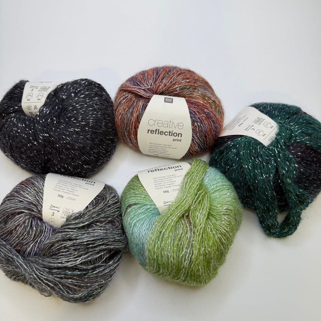Sparkle Virgin Wool blend Yarn - Multi - 5 Pack - True Deadstock supplies Fabric by private - Sustainable Textile | FABCYCLE