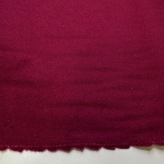 Sparkling Wine - Wool Woven - Burgundy - 1.1M Bundle - True Deadstock fabric Fabric by private - Sustainable Textile | FABCYCLE