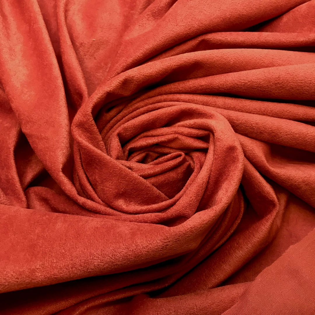 Speak And Spell - Polyester Blend Knit - Coral - 2.7M Bundle - True Deadstock fabric Fabric by private - Sustainable Textile | FABCYCLE