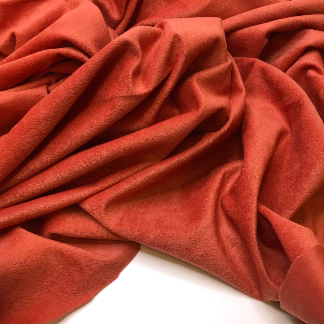 Speak And Spell - Polyester Blend Knit - Coral - 2.7M Bundle - True Deadstock fabric Fabric by private - Sustainable Textile | FABCYCLE