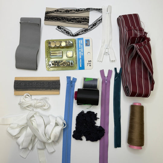 Speakeasy - Supplies Grab Bag - Multi - Pack - True Deadstock supplies Fabric by private - Sustainable Textile | FABCYCLE
