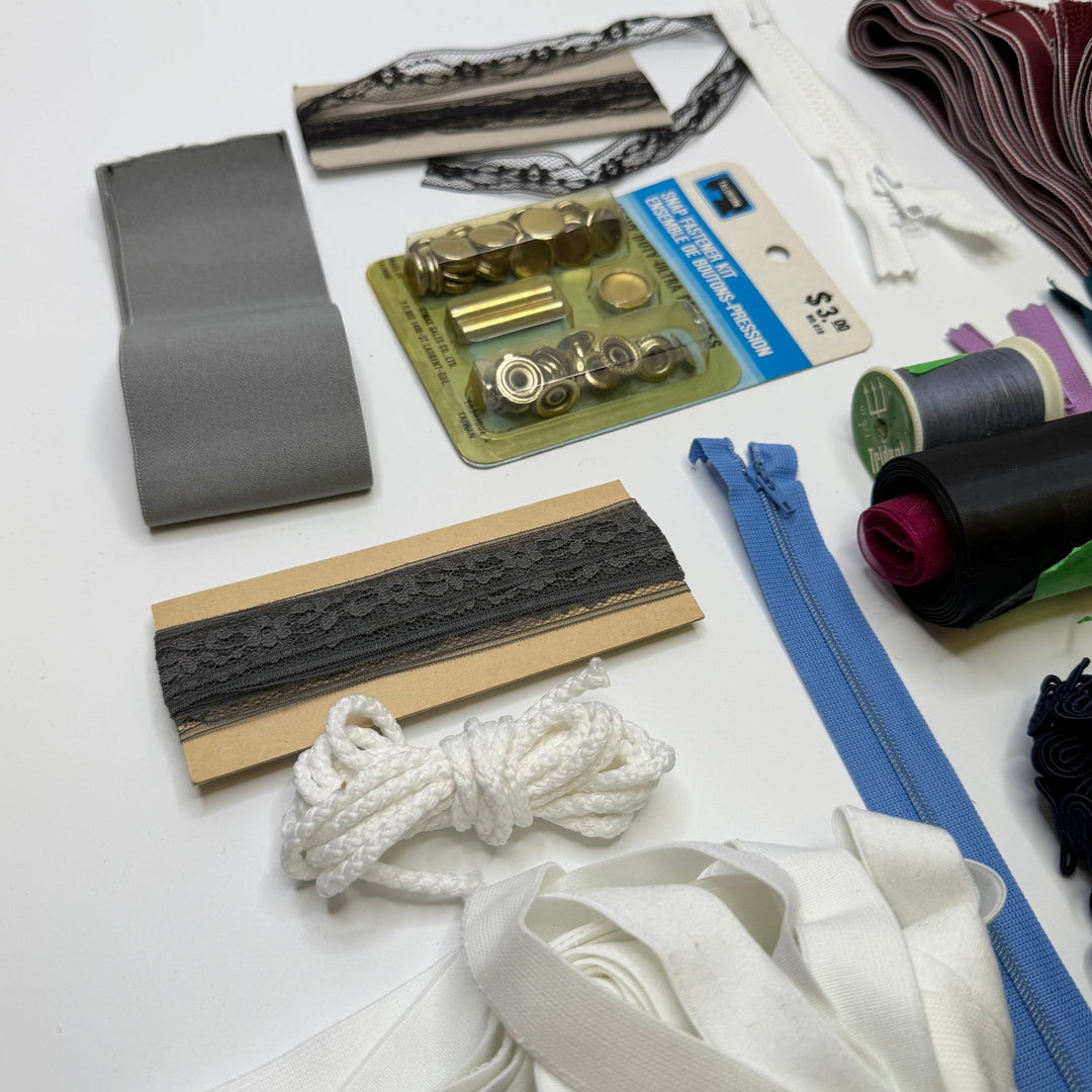 Speakeasy - Supplies Grab Bag - Multi - Pack - True Deadstock supplies Fabric by private - Sustainable Textile | FABCYCLE