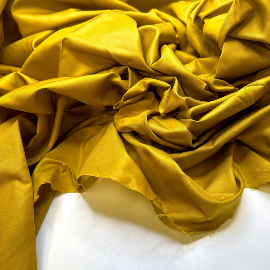 Special Kind Of Gold - Water Resistant Poly/Nylon Woven - Gold - 3M Bundle - True Deadstock fabric Fabric by private - Sustainable Textile | FABCYCLE