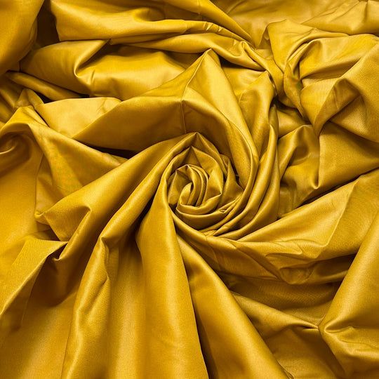 Special Kind Of Gold - Water Resistant Poly/Nylon Woven - Gold - 3M Bundle - True Deadstock fabric Fabric by private - Sustainable Textile | FABCYCLE