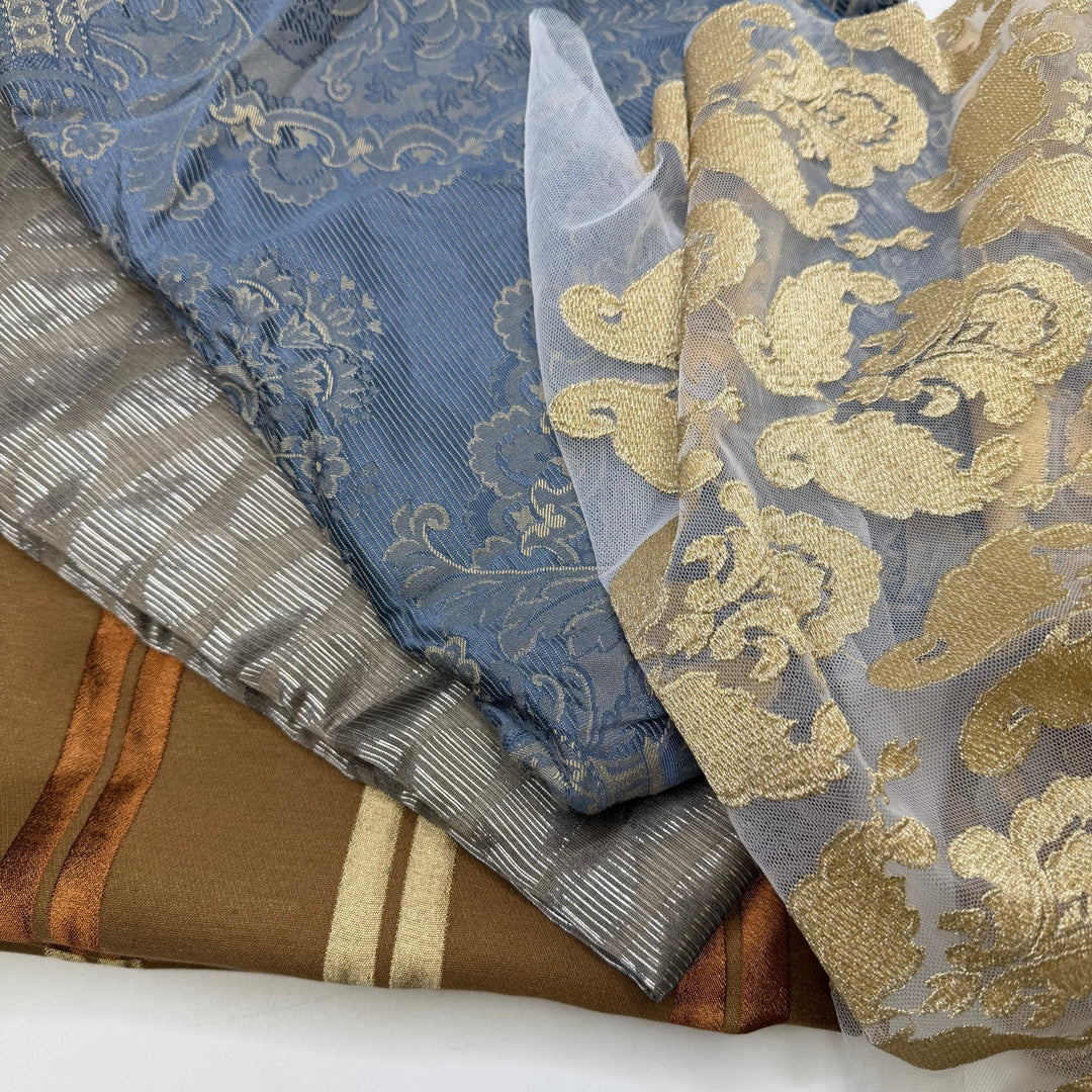 Spectacular Sparkle - Small Bundles - Fun 4 Pack - True Deadstock Fabric Fabric by FABCYCLE shop - Sustainable Textile | FABCYCLE