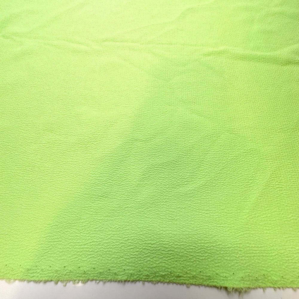Spending The Whole Day Offline - Polyester Blend Knit - Light Green - 2.3M Bundle - True Deadstock fabric Fabric by private - Sustainable Textile | FABCYCLE