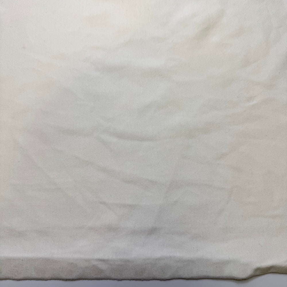 Spent More Time With Friends - Jersey Natural Blend Knit - Cream - 0.95M Bundle - True Deadstock fabric Fabric by private - Sustainable Textile | FABCYCLE
