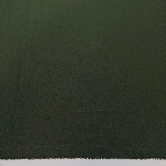 Spinach Feta Dip - Crepe Poly Woven - Dark Green - 2M Bundle - True Deadstock fabric Fabric by private - Sustainable Textile | FABCYCLE