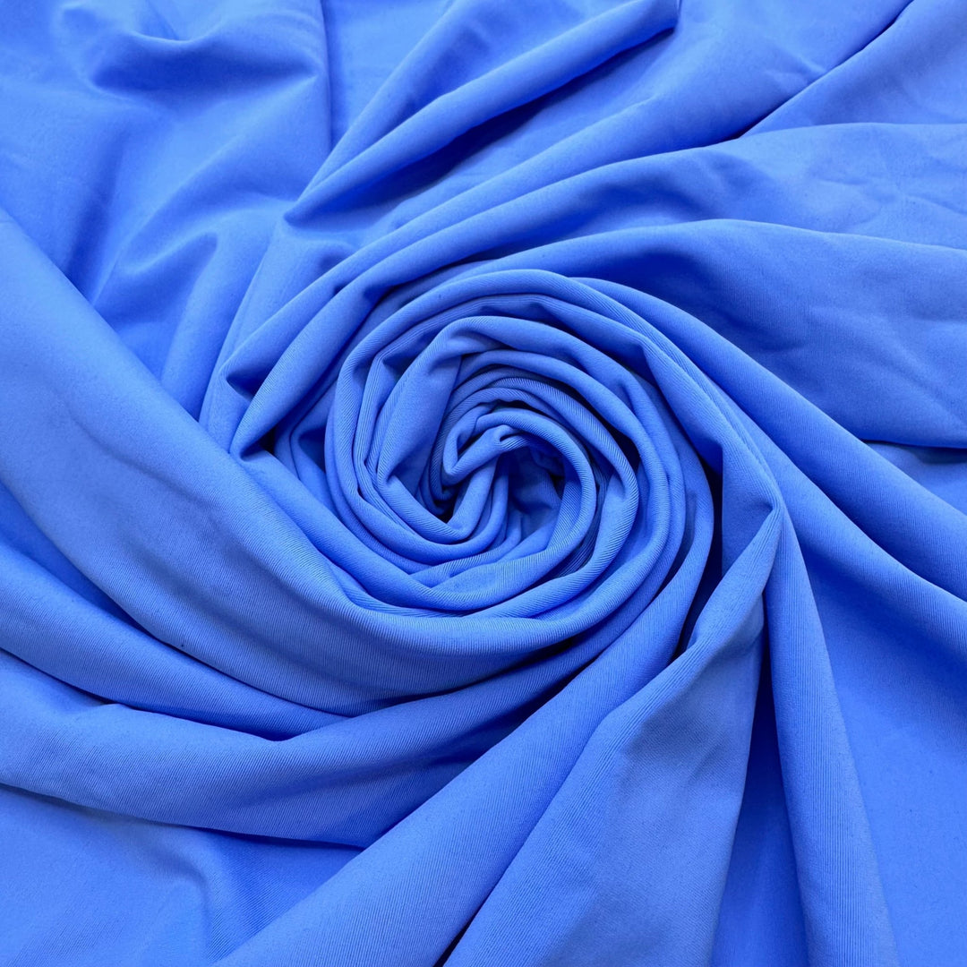 Spring Water - Poly/Spandex Knit - Light Blue - 1M Bundle - True Deadstock fabric Fabric by private - Sustainable Textile | FABCYCLE