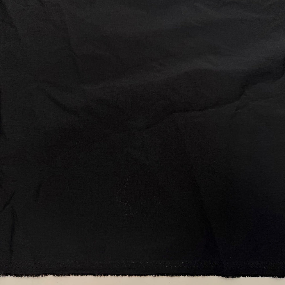 Stairs Are Always Up To Something - Poly/Nylon Woven - Black - 1.35M Bundle - True Deadstock fabric Fabric by private - Sustainable Textile | FABCYCLE
