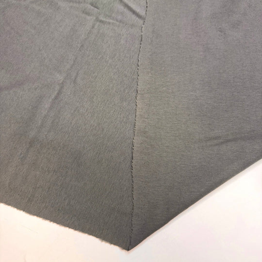 Stanley Park Sea Wall - Rib Knit Rayon Blend Knit - Grey - 2M Bundle - True Deadstock fabric Fabric by private - Sustainable Textile | FABCYCLE
