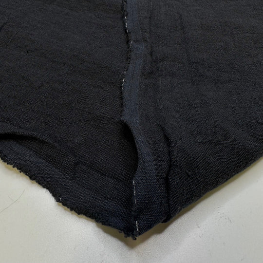 Stargazing In The City - Hemp Woven - Dark Navy - 2M Bundle - True Deadstock fabric Fabric by private - Sustainable Textile | FABCYCLE