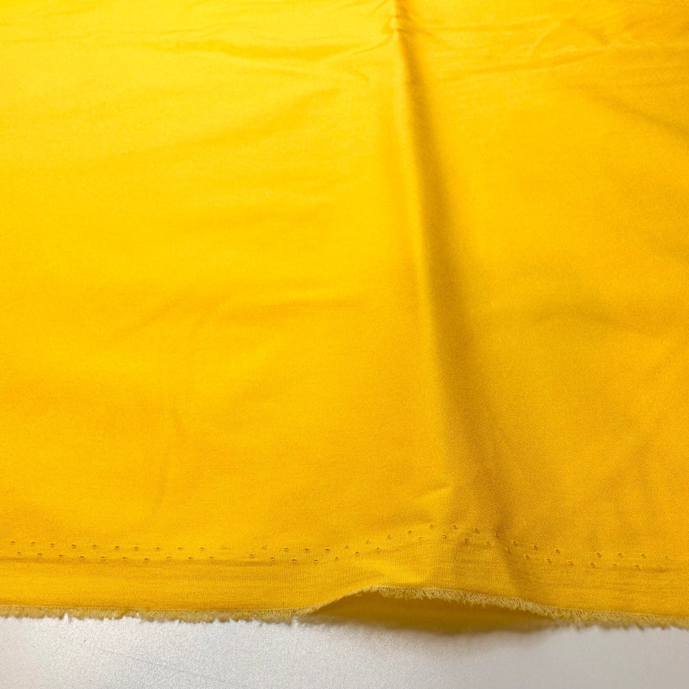 Staring At The Sun - Polyester Blend Woven - Yellow - 2M Bundle - True Deadstock fabric Fabric by private - Sustainable Textile | FABCYCLE